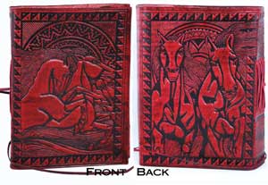 5" x 7" Triquetra leather w/ Latch