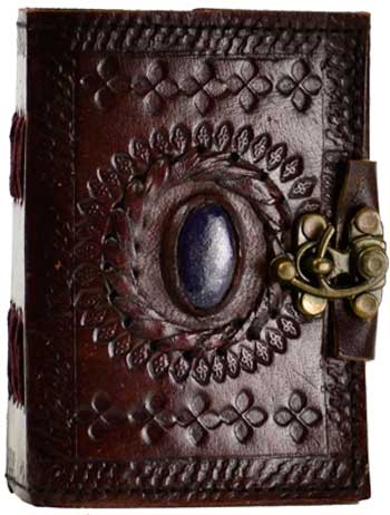 Stone Eye leather w/ latch