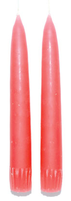 7" Mauve taper pair