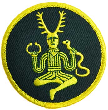 Cernunnos sew-on patch 3"