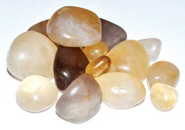 1 lb Topaz, Natural tumbled stones - Click Image to Close