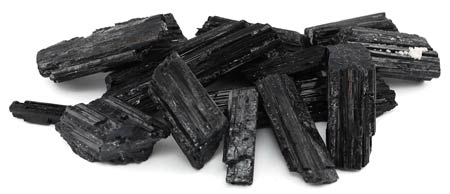 1 Lb Black Tourmaline untumbled