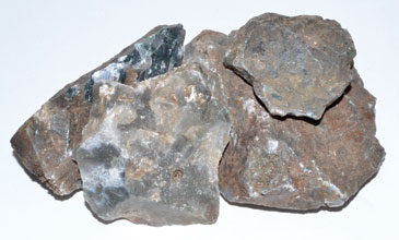 1 lb Moss Agate untumbled stones