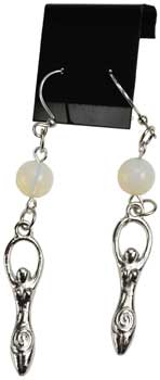 Opalite Goddess earrings