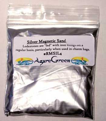 Silver Magnetic Sand 1oz