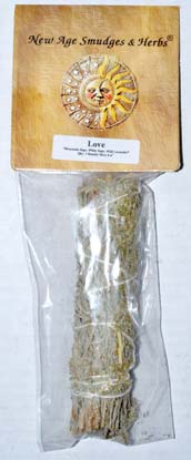4" Love smudge